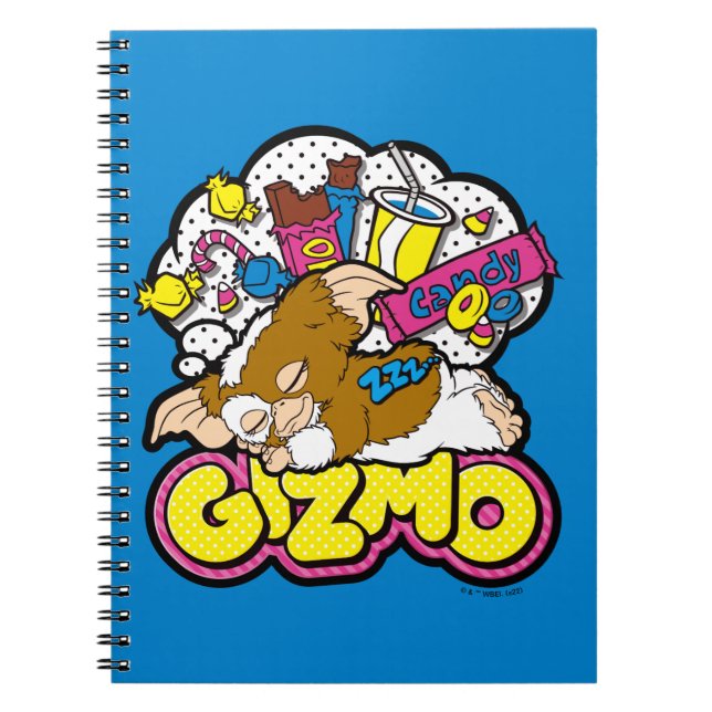 Carnet Gizmo | Rêver de sucreries (Devant)