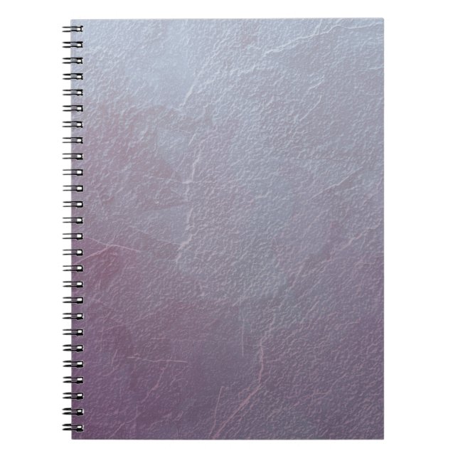 Carnet Glace d'améthyste Art abstrait (Devant)