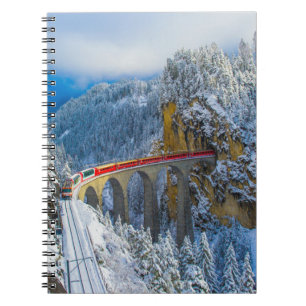 Carnet Glace et neige Express Bernina, Suisse