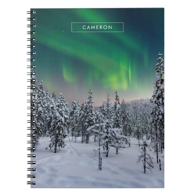 Carnet Glace et neige | Paysage d'hiver, Finlande (Devant)