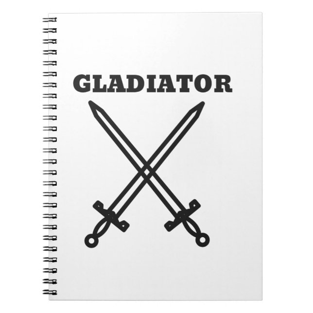 Carnet Gladiateur (Devant)