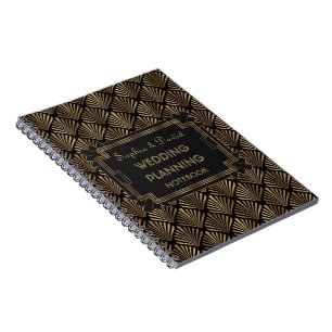 Carnet Glam Roaring 20's Great Gatsby Art Wedding planner