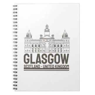 Carnet Glasgow Écosse Architecture Vintage VoyagesDesign