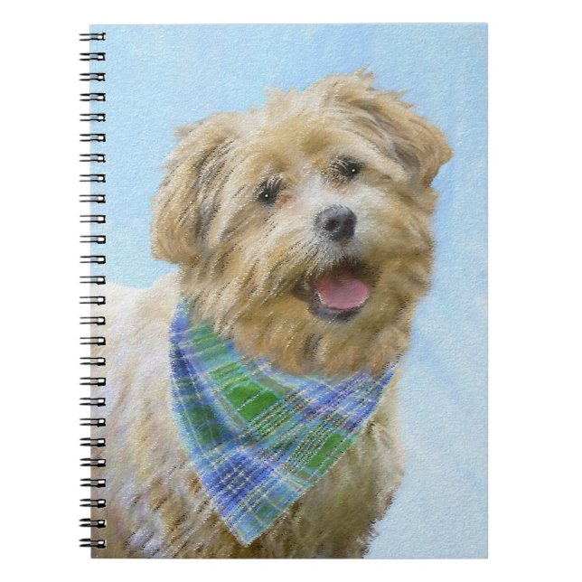 Carnet Glen of Imaal Terrier Peinture - Art original Chie (Devant)
