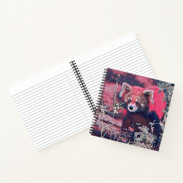 Carnet GlitzyAnimal_RedPanda_005 (Intérieur)
