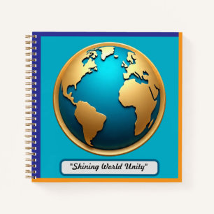 Carnet "Globe of Gold"