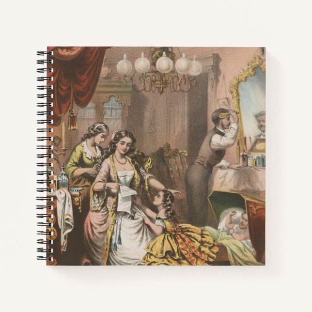 Carnet Glycérine de cacao de Hovey, vers 1860 (Devant)