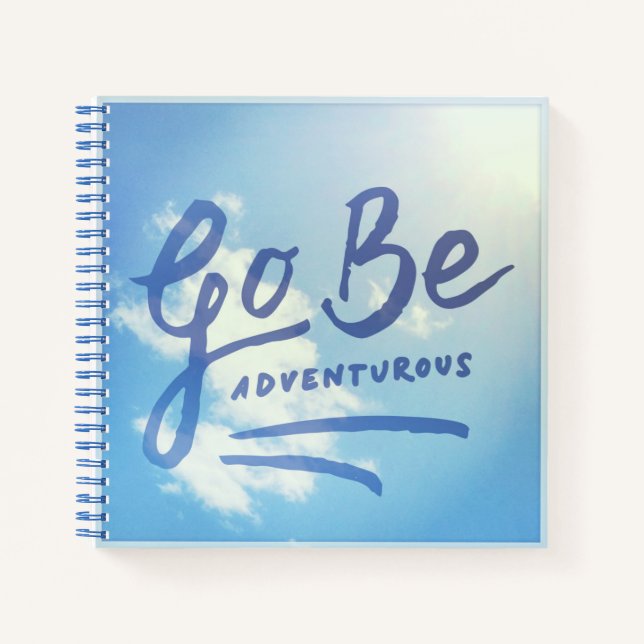 Carnet Go Be Adventury Sky (Devant)