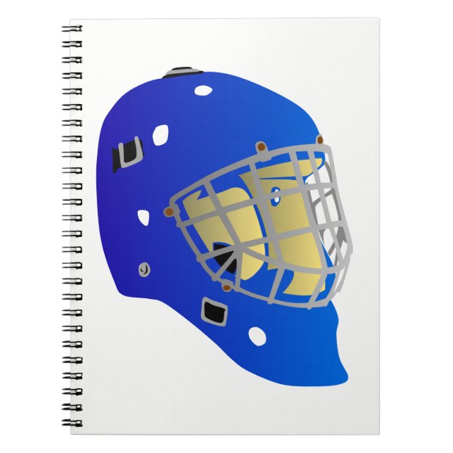 Carnet Goalie Mask (Devant)