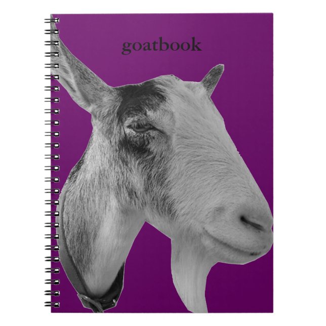 Carnet Goatbook pourpre (Devant)