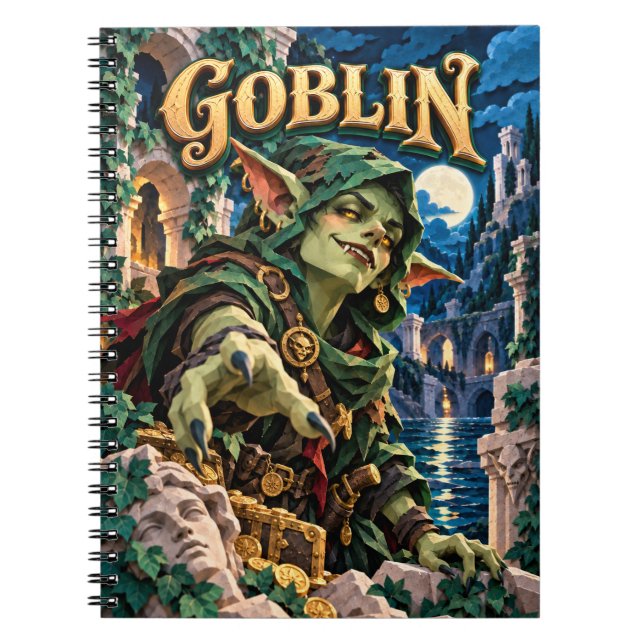 Carnet Gobelin, Monstre de Découpe de Papier (Devant)