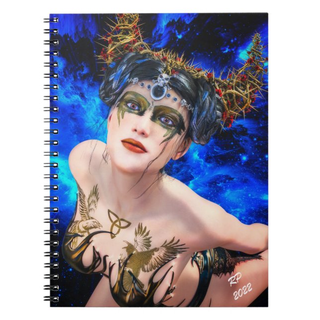 Carnet Goddess Morghanna Notebook (Devant)