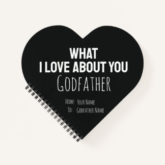 Carnet Godfather Gifts Cute Unique Cool Modern Trendy