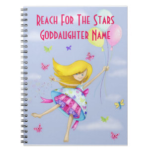Carnet Godgirl Cadeau Girly Motivationnel Personnalisé
