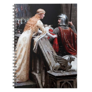 Carnet “Godspeed” Peinture médiévale par Edmund Blair Lei