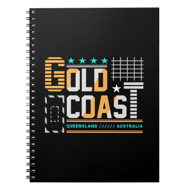 Carnet Gold Coast Queensland Australie ConceptionDeVoyage (Devant)