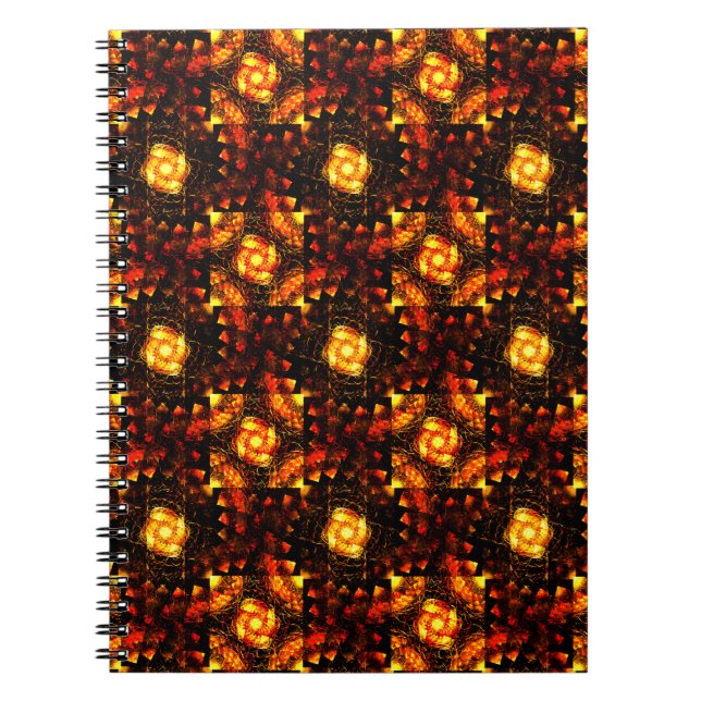 Carnet Gold Modern Boho Elegant Abstract Art Pattern #506 (Devant)