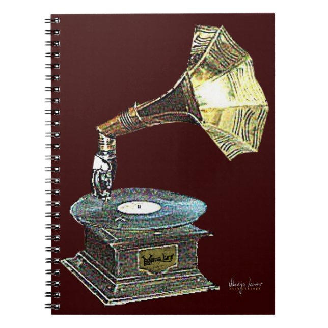 Carnet Gold Sound (Devant)