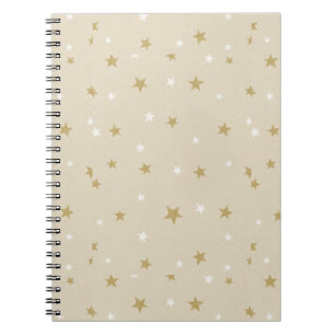 Carnet Gold Star Art Motif Une magie Noël Ciel