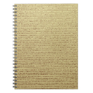 Carnet Gold Stripes : Arrière - plan Vintage Abstrait
