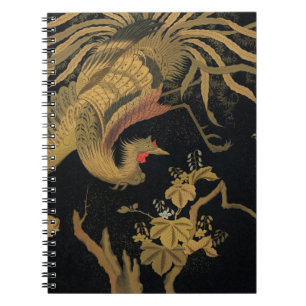 Carnet Golden Bird Classic japonais Antique