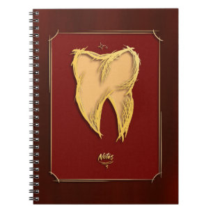 Carnet Golden Dentist Dental Assistant Dentaire Élégant C