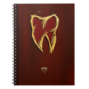 Carnet Golden Dentist Dental Assistant Dentaire Élégant C
