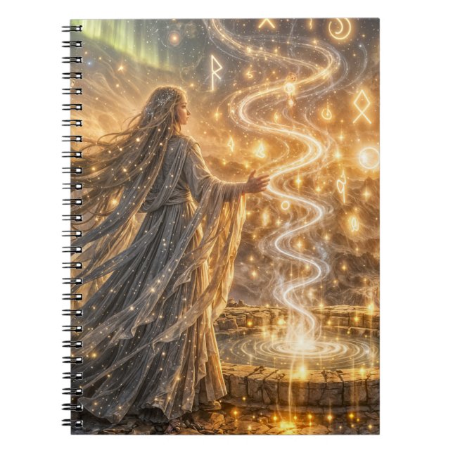 Carnet Golden Elven Fantasy Light – Impressionist Fantasy (Devant)