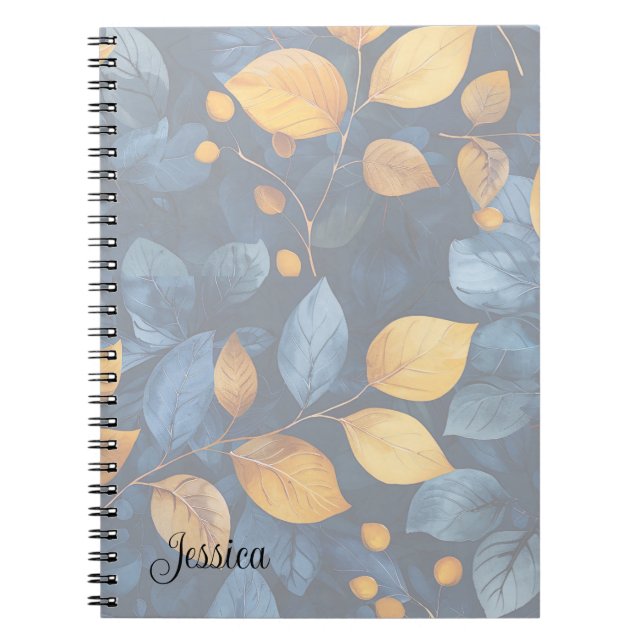 Carnet Golden Foliage Dreams Automne Nature Beauté (Devant)