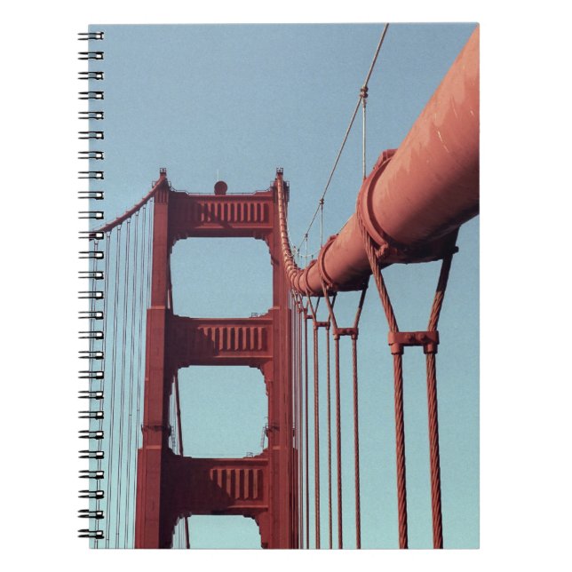 Carnet Golden Gate Bridge, Unique San Francisco Photo (Devant)