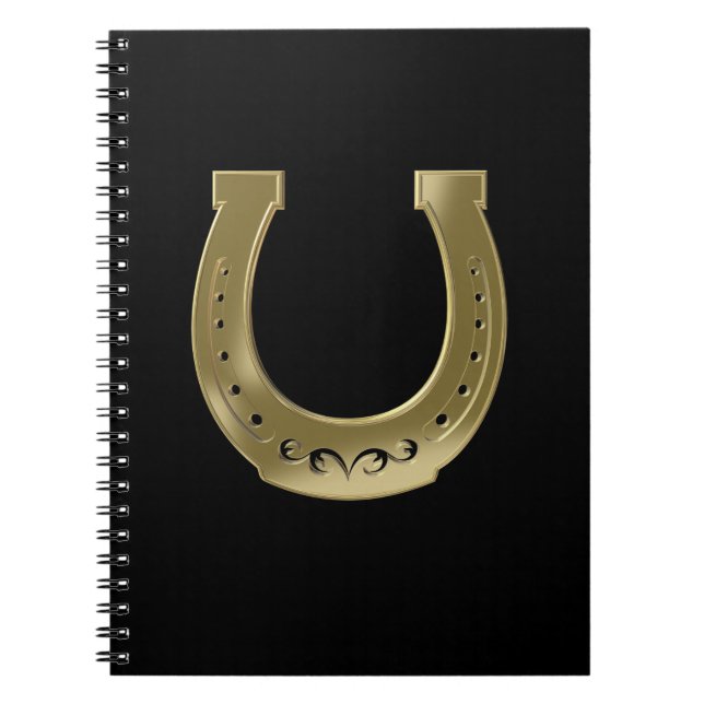 Carnet Golden horseshoe (Devant)