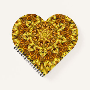 Carnet Golden Mandala Antique Abstract Design-63495