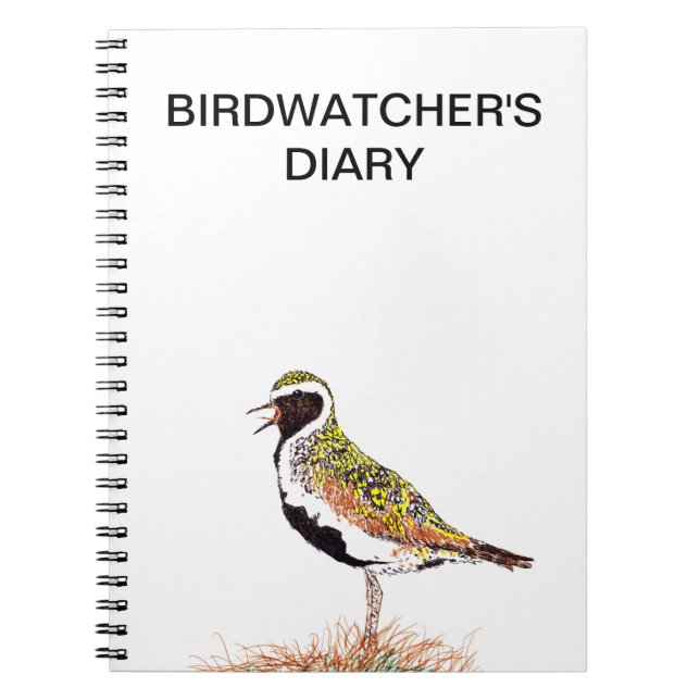 Carnet Golden Plover (Devant)