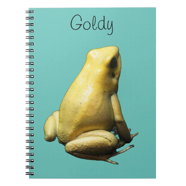Carnet Golden Poison Frog (Devant)