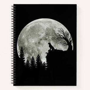 Carnet Golden Retriever Sur Montagne Éffrayant Halloween