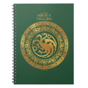 Carnet Golden Targaryen Crest