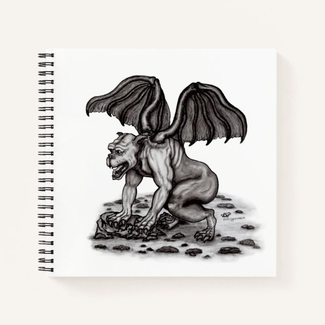Carnet Golem Gargoyle (Devant)