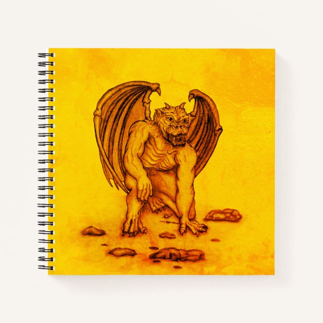 Carnet Golem Gargoyle (Devant)