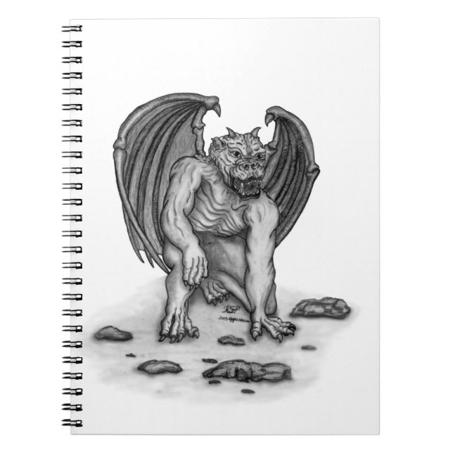 Carnet Golem Gargoyle (Devant)