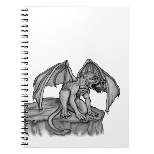 Carnet Golem Gargoyle (Devant)