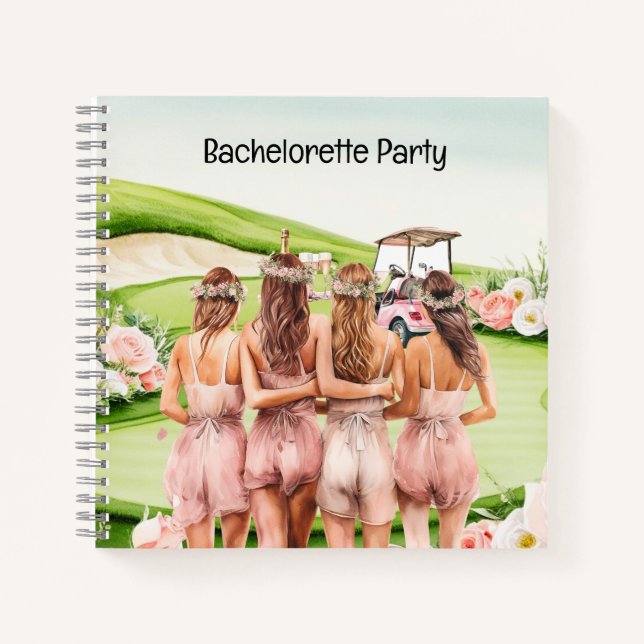 Carnet Golf Bachelorette Party pour Golfer (Devant)