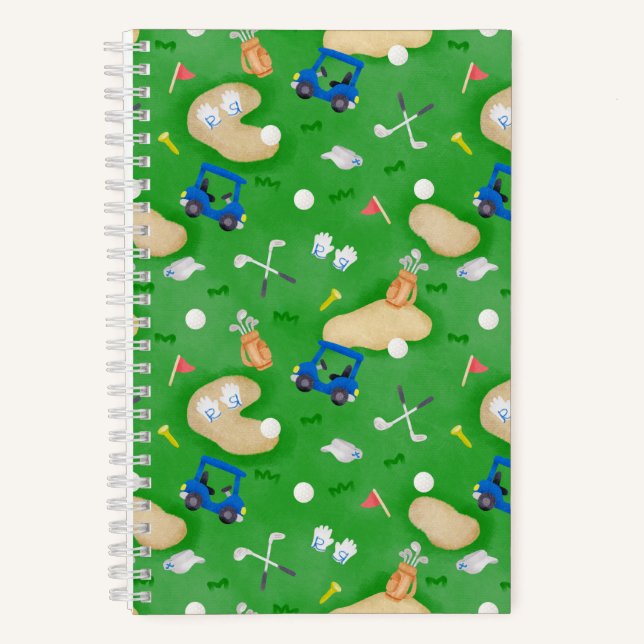 Carnet Golf Green (Recto)