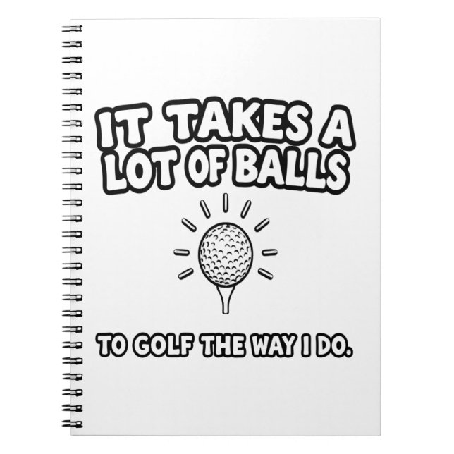 Carnet Golf Lover T-Shirt Design (Devant)