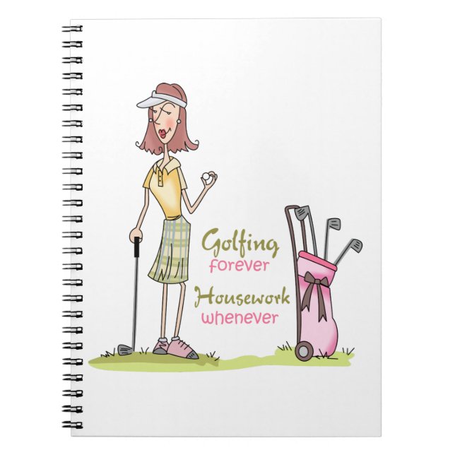 Carnet Golf pour toujours (Devant)