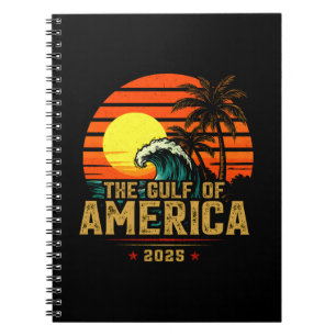Carnet Golfe des USA Amérique Est 2025 Retro Vintage