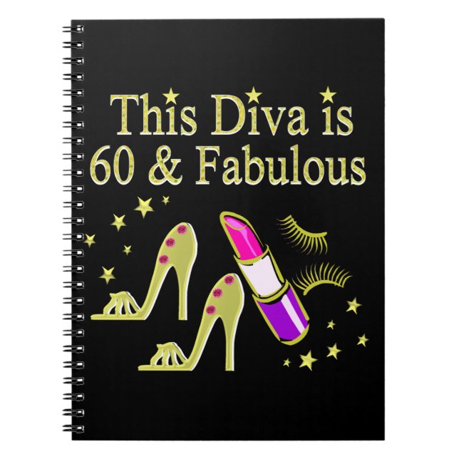 CARNET GORGEOUS GOLD 60E ANNIVERSAIRE HIGH HEEL DESIGN (Devant)