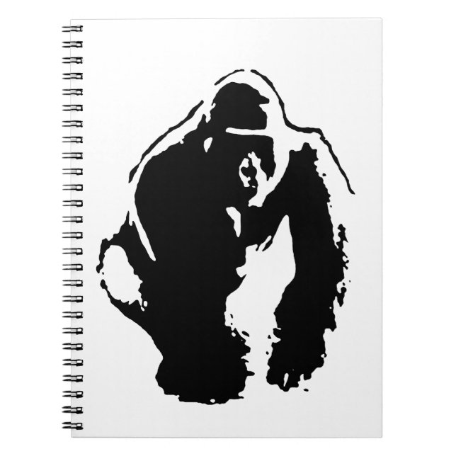 Carnet Gorilla Pop Art (Devant)