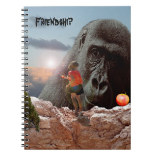 Carnet Gorilla Trouve Un Ami,