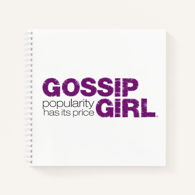 Carnet Gossip Girl - La Popularité A Son Prix (Devant)