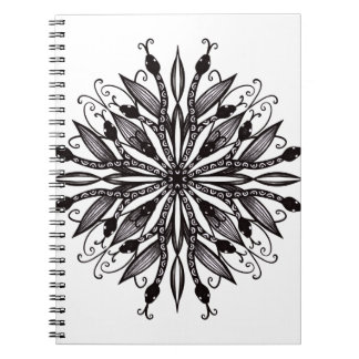 Carnet Goth Nature Lover Noir et blanc